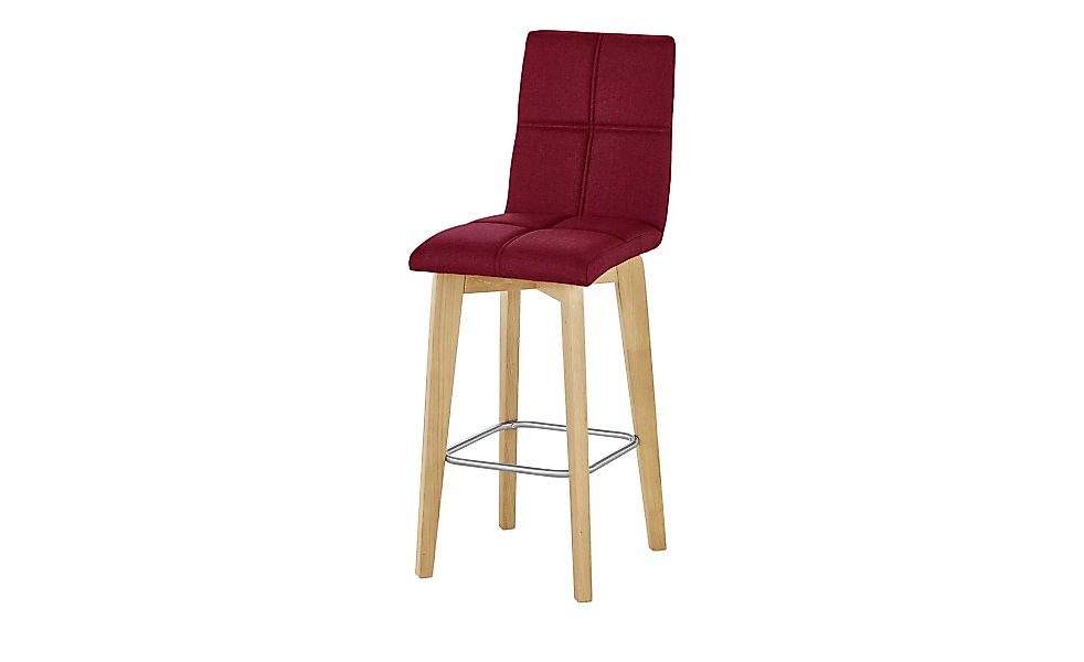 Woodford Barstuhl  Anni - rot - 42 cm - 112 cm - 54 cm - Stühle > Barhocker günstig online kaufen
