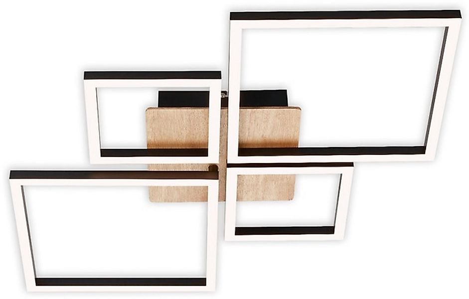 Briloner Leuchten LED Deckenleuchte »3128014 FRAME«, Leuchtmittel LED-Board günstig online kaufen