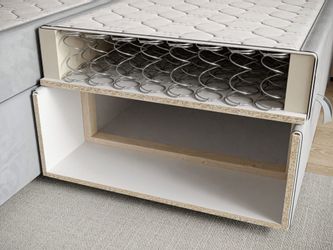 Beautysofa Boxspringbett Velour Bett DONNA MINI günstig online kaufen