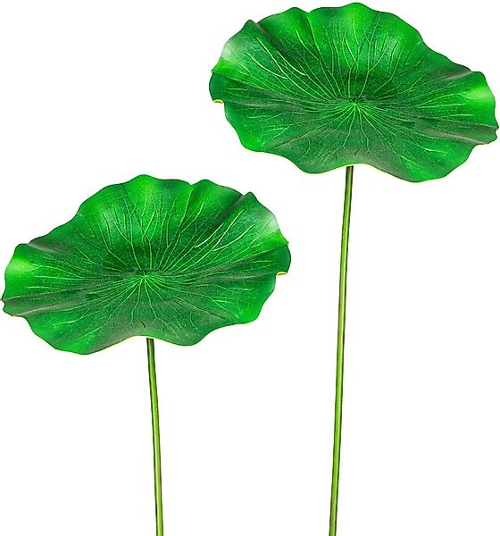 Kunstzweig Lotusblatt Blattstiel, Creativ green, Höhe günstig online kaufen