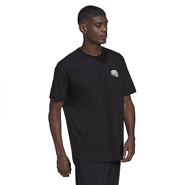 Adidas Originals Adventure Kurzärmeliges T-shirt L Black günstig online kaufen