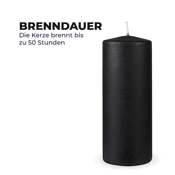 HS Candle Stumpenkerze Säulenkerze Ø7cm (4-tlg), günstig online kaufen