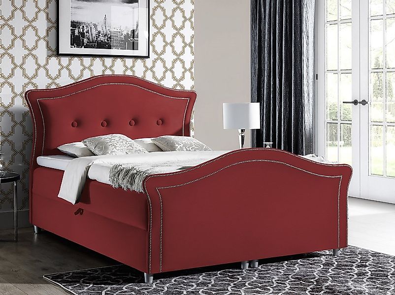 99rooms Boxspringbett Elvis (Schlafzimmerbett, Bett), Design günstig online kaufen
