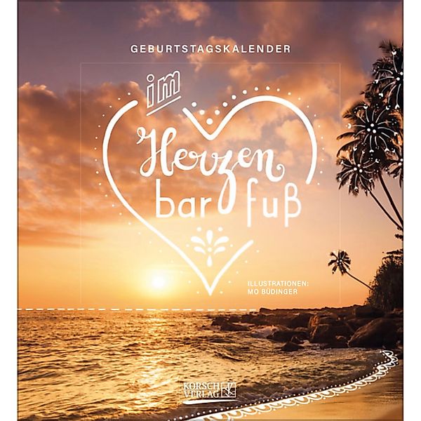 Geburtstagskalender Im herzen barfuß günstig online kaufen