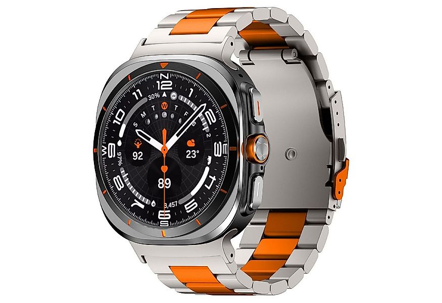 Wigento Smartwatch-Armband Für Samsung Galaxy Watch Ultra 47mm Three Bead M günstig online kaufen