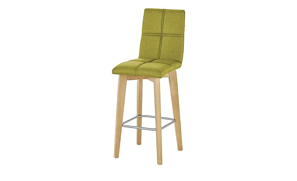 Woodford Barhocker  Anni ¦ grün ¦ Maße (cm): B: 42 H: 112 T: 54 Polstermöbe günstig online kaufen