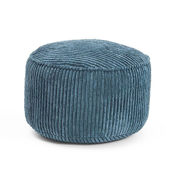 Lumaland Pouf Sitzhocker Cord Ablage kompakt günstig online kaufen