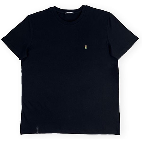 Organic Monkey  T-Shirts & Poloshirts T-Shirt Greenlight - Black günstig online kaufen
