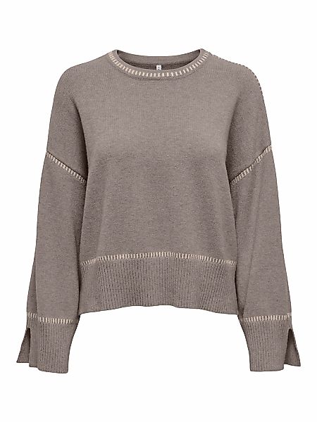 ONLY Strickpullover "ONLIBI LS STITCH O-NECK CC KNT" günstig online kaufen