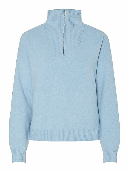 pieces Troyer "PCOREE LS HALF ZIP KNIT PWP BC" günstig online kaufen