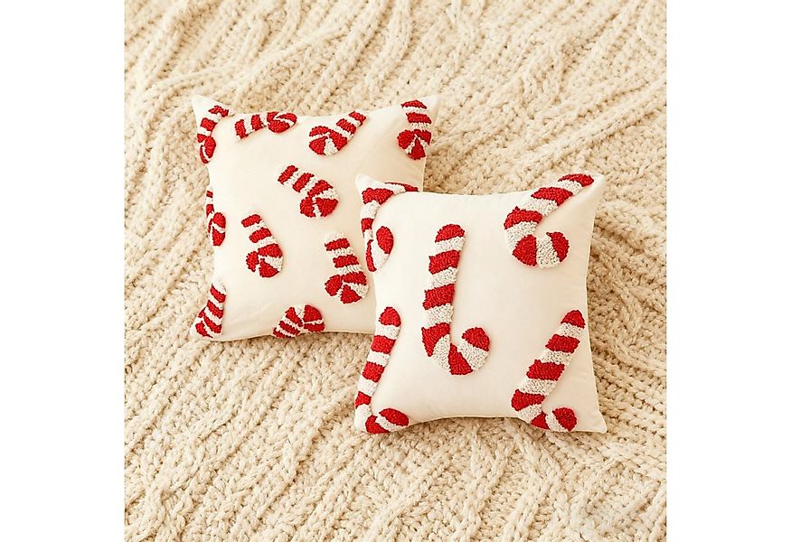 OKWISH Kissenbezüge Weihnachtskissenbezug Kopfkissenbezug Sofakissenhülle, günstig online kaufen