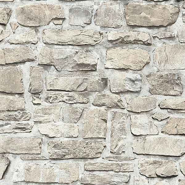 A.S. Création Vliestapete Il Decoro Stein Beige FSC® günstig online kaufen