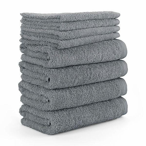 Möve Handtuch Set »Superwuschel 100% Premium Cotton Baumwolle,«, 8 tlg., Wa günstig online kaufen