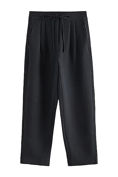 Next Bundfaltenhose Barrel-Leg-Hose aus Crêpe (1-tlg) günstig online kaufen