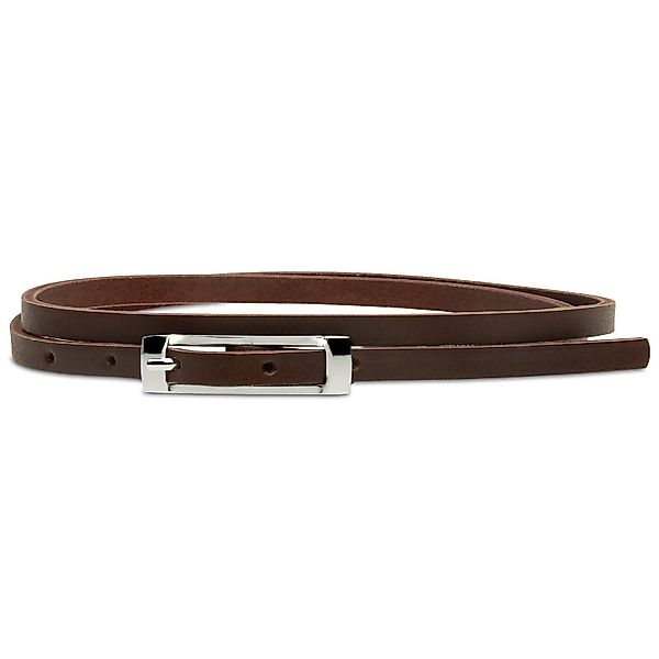 Caspar Taillengürtel GU317 schmaler Damen Ledergürtel günstig online kaufen