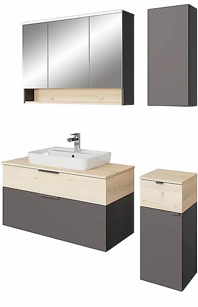 Saphir Badmöbel-Set »Quickset 394«, (Komplett-Set, 5 St.) günstig online kaufen