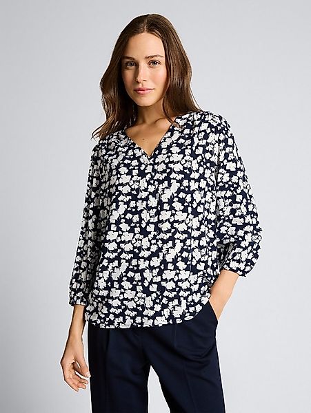 TOM TAILOR Langarmbluse Blusen & Shirts Bluse aus Viskose günstig online kaufen