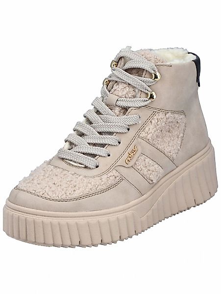 Rieker Schnürstiefelette "Rieker Stiefelette Lederimitat" günstig online kaufen