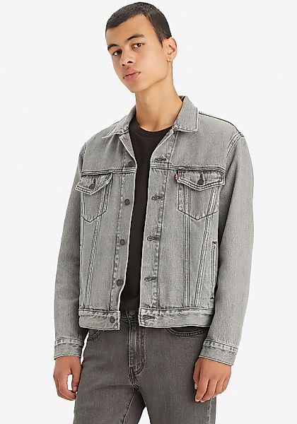 Levis Jeansjacke "VINTAGE FIT TRUCKER JKT", ohne Kapuze, mit Knopfleiste günstig online kaufen
