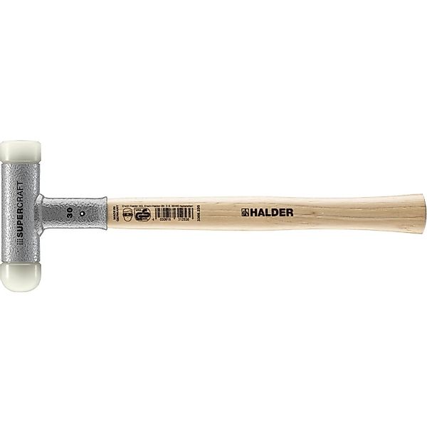Halder Supercraft Schonhammer Ø 30 mm Rückschlagfrei mit HickoryStiel günstig online kaufen