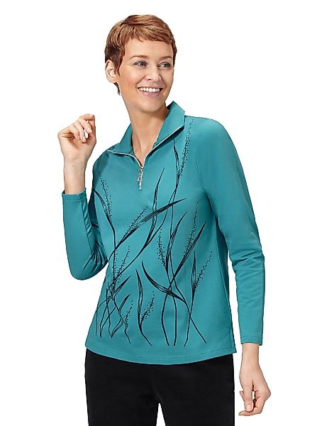 Classic Basics Langarm-Poloshirt "Winter-Shirt" 1 Stk. tlg. günstig online kaufen