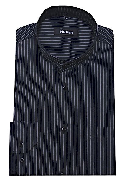 Huber Hemden Langarmhemd HU-0038 Stehkragen, Streifendesign, günstig online kaufen