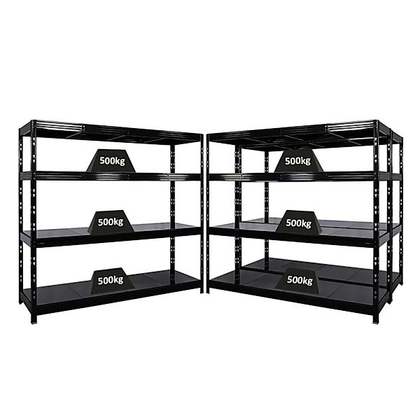 PROREGAL Mega Deal 3x Profi Schwerlastregal Rhino HxBxT 180x200x60cm 4 Stah günstig online kaufen