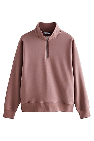 Next Sweater Troyer-Sweatshirt aus Jersey mit günstig online kaufen