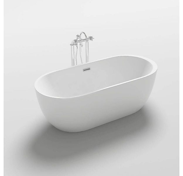 HOME DELUXE Badewanne Freistehende Badewanne CODO, (1-tlg), 170 x 80 x 58 c günstig online kaufen