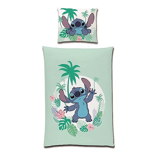 Familando Kinderbettwäsche Lilo und Stitch "Aloha" günstig online kaufen