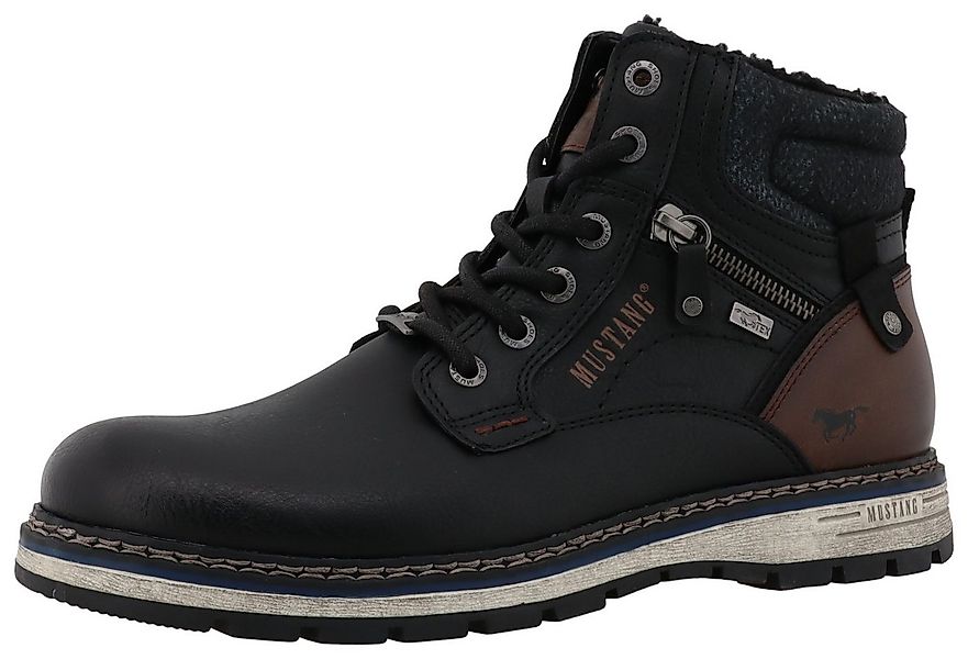 Mustang Shoes Mariko Winterboots Workerboots, Schnürboots mit TEX-Ausstattu günstig online kaufen