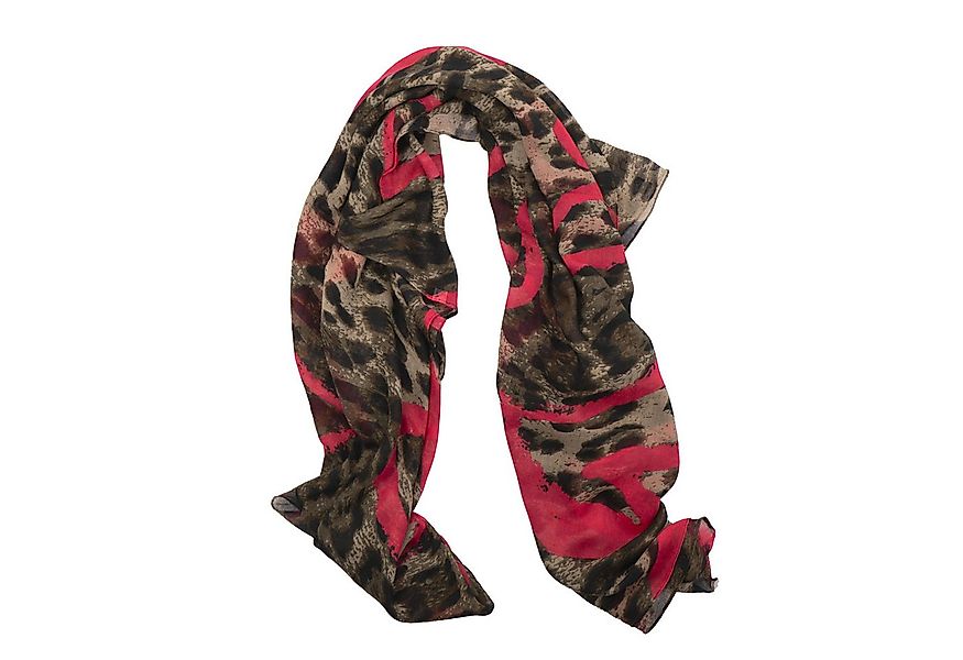 Passioni Schal mit abstraktem Leoparden-muster günstig online kaufen