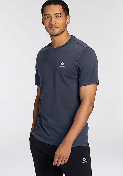 Converse T-Shirt STAR CHEV EMB TEE sportlicher Look, Kurzarm, Rundhalsaussc günstig online kaufen