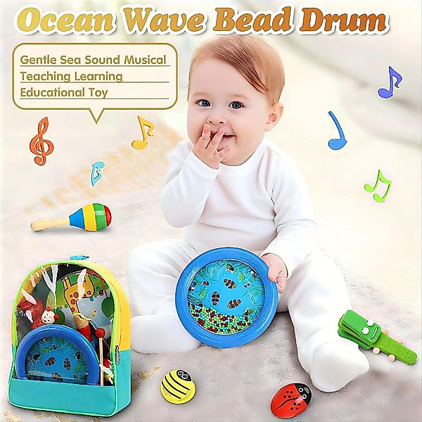 POPOLIC Spielzeug-Musikinstrument 24 Stück Instruments Percussion günstig online kaufen