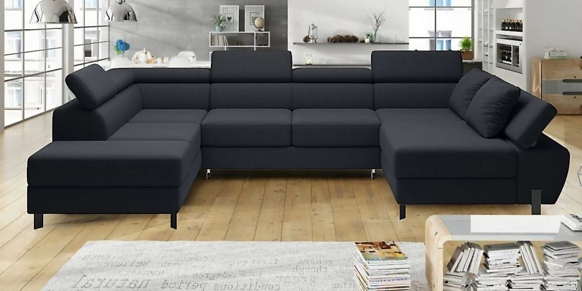 99rooms Wohnlandschaft Molinardi XL, Sofa, U-Form, Design günstig online kaufen