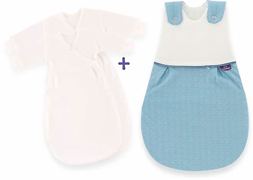Träumeland Babyschlafsack »3 tlg Set LIEMBICH, Design Punkte«, (2 tlg.) günstig online kaufen