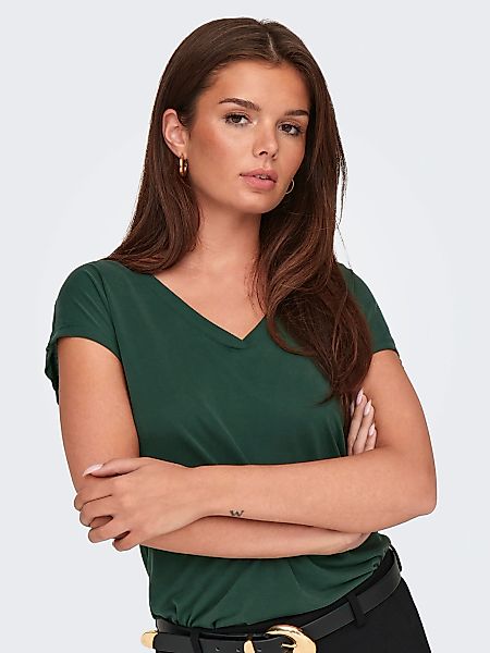 ONLY V-Shirt ONLFREE S/S MODAL V-NEC günstig online kaufen