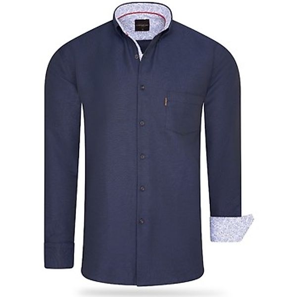 Cappuccino Italia  Blusen Regular Fit Overhemd Navy günstig online kaufen