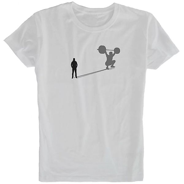 Kruskis Train Shadow Kurzärmeliges T-shirt 3XL White günstig online kaufen