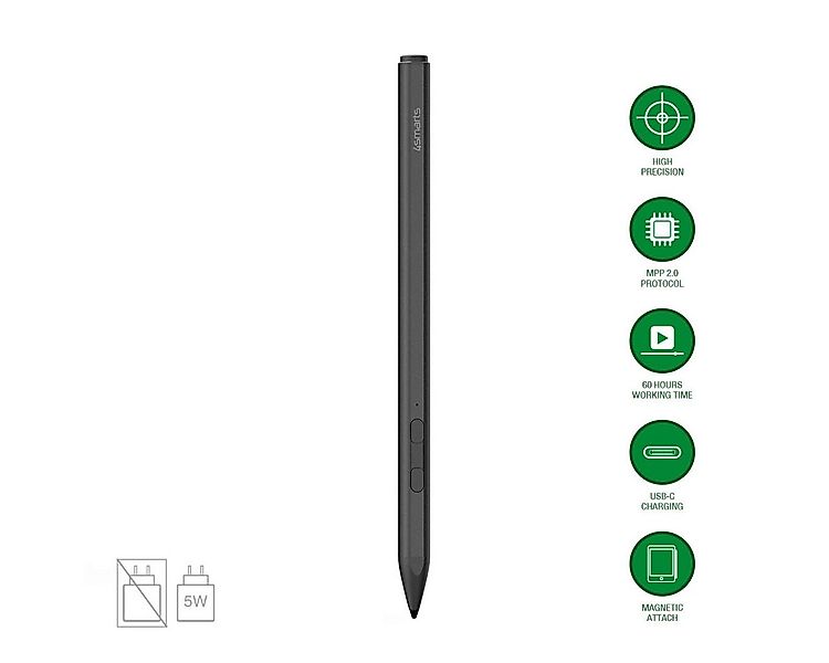 4smarts Notebook-Rucksack 4smarts Aktiver Eingabestift MPP für Surface, sch günstig online kaufen