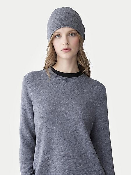 GOBI Cashmere Rundhalspullover 99€ Kaschmir-Set aus Pullover und Mütze günstig online kaufen