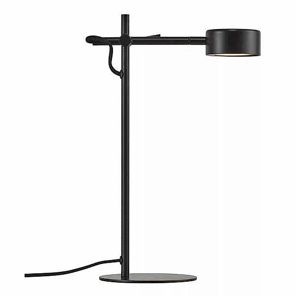 LED Tischleuchte Clyde in Schwarz 5,5W 350lm günstig online kaufen