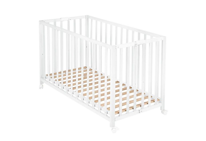 roba® Kinderbett Fold Up, Platzsparendes Gitterbett, höhenverstellbar inkl. günstig online kaufen