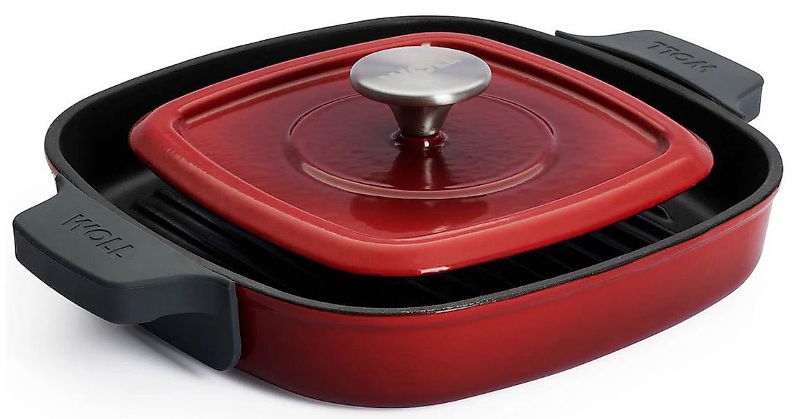WOLL Grillpfanne "Iron" Gusseisen 1 Stk. tlg. 24x24 cm, Induktion günstig online kaufen
