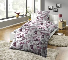 KiNZLER Bettwäsche "Bedruckte Poly-Cotton Bettwäsche "Vivian"" 2 Stk. tlg. günstig online kaufen