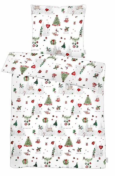 APELT Bettwäsche "Max Flanell" 2 Stk. tlg. Winterwelt günstig online kaufen