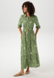 Aniston CASUAL Maxikleid (mit abnehmbarem Bindeband) günstig online kaufen