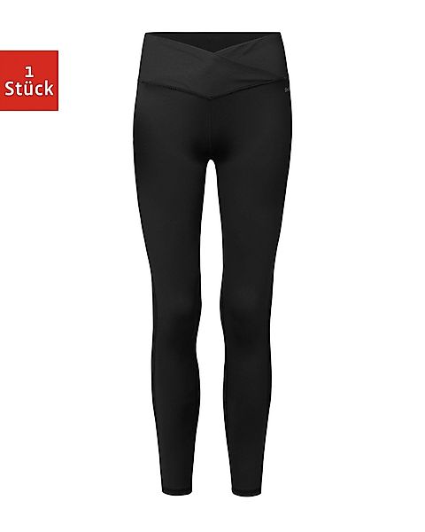 SNOCKS Highwaist Leggings Sporttights mit V günstig online kaufen