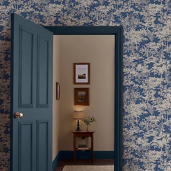 Joules Vliestapete »Animal Forest« glatt Design Tapeten günstig online kaufen