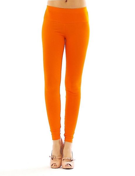 SYS Leggings Damen Leggings lang hoher Bund Baumwolle blickdicht günstig online kaufen